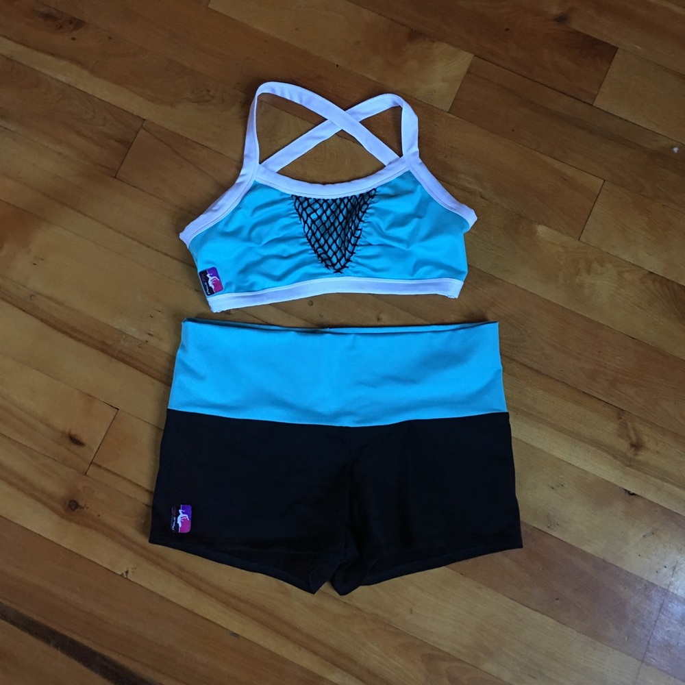 Bad Kitty PoleFit Sports Bra Sports Set, Size M
